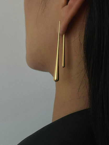 Asymmetric Drop Earrings