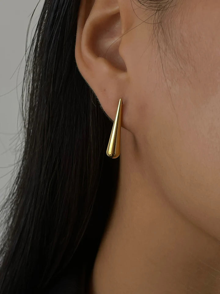 Asymmetric Drop Earrings