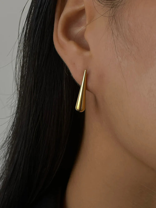 Asymmetric Drop Earrings