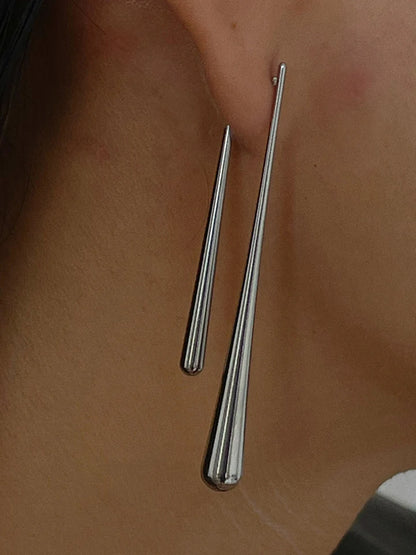 Asymmetric Drop Earrings