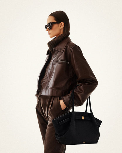 Aurora Tote – Borsa in Suede Elegante & Versatile