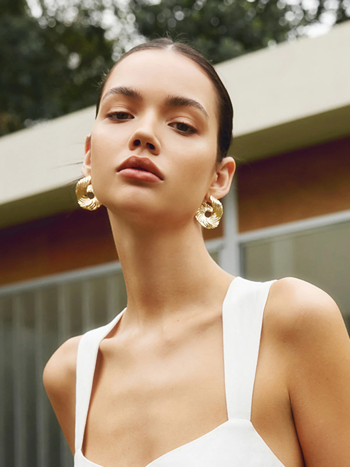 Irregular Geometric Earrings