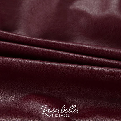 Leather Zip-Up Jacket