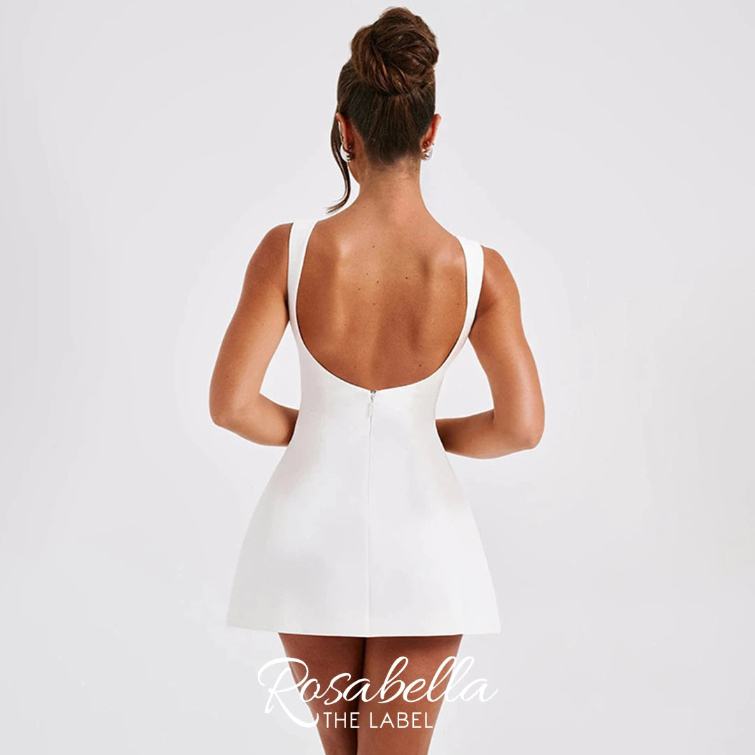Backless Sleeveless Mini Dress