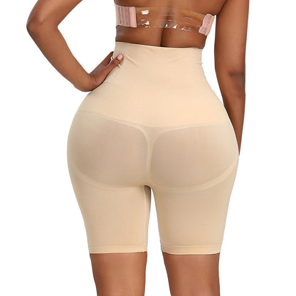 Four-corner 4-bone Plus Size Shaping Pants Anti-exposure